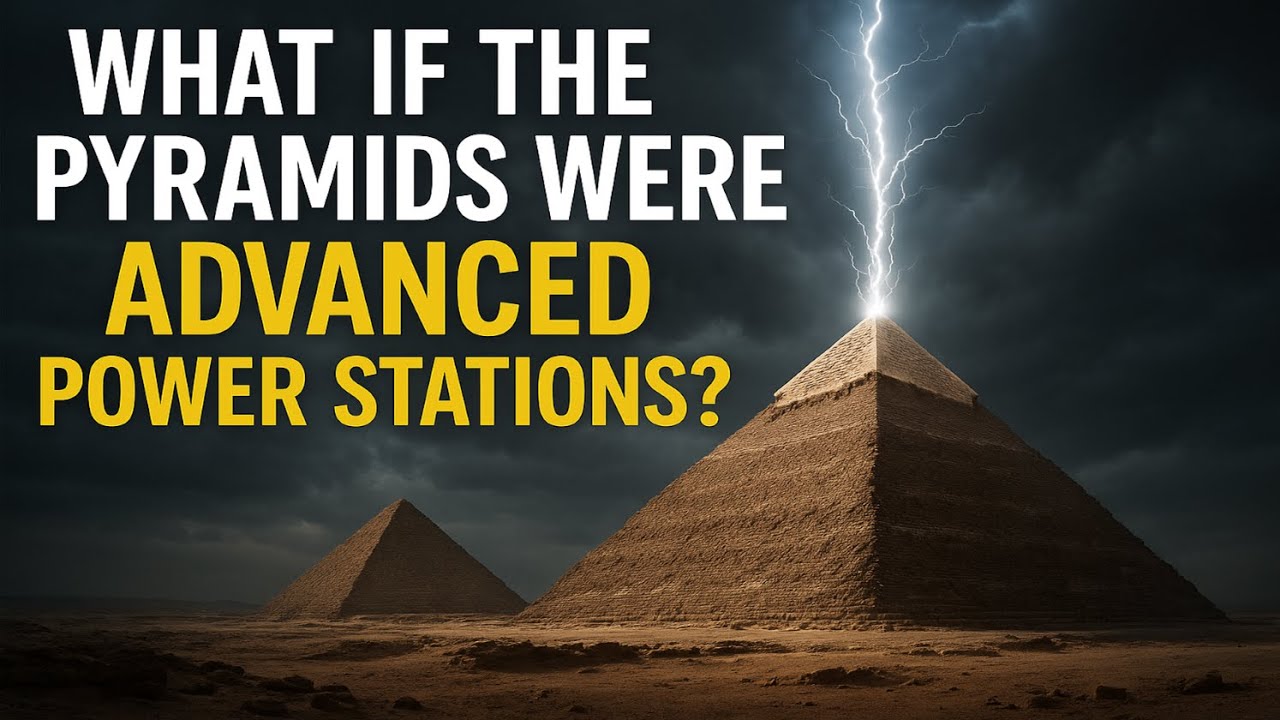 🔺 What If the Pyramids Were Advanced Power Stations? (Exploring the Giza Power Plant Theory) 🔺