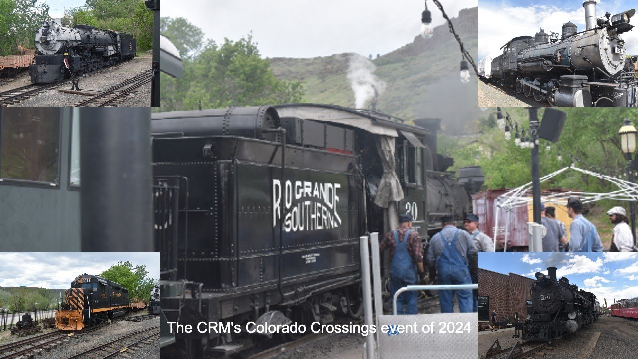 Visit to the Colorado Railroad Museum during Colorado Crossings 2024