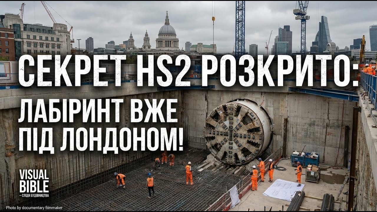 Проєкт HS2 у Лондоні: Як безпечно збудувати лабіринт під містом