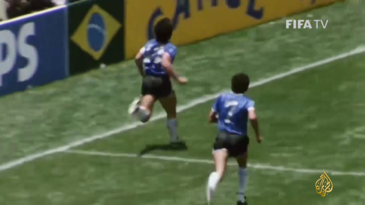 مارادونا أسطورة الأرجنتين بكأس العالم 1986