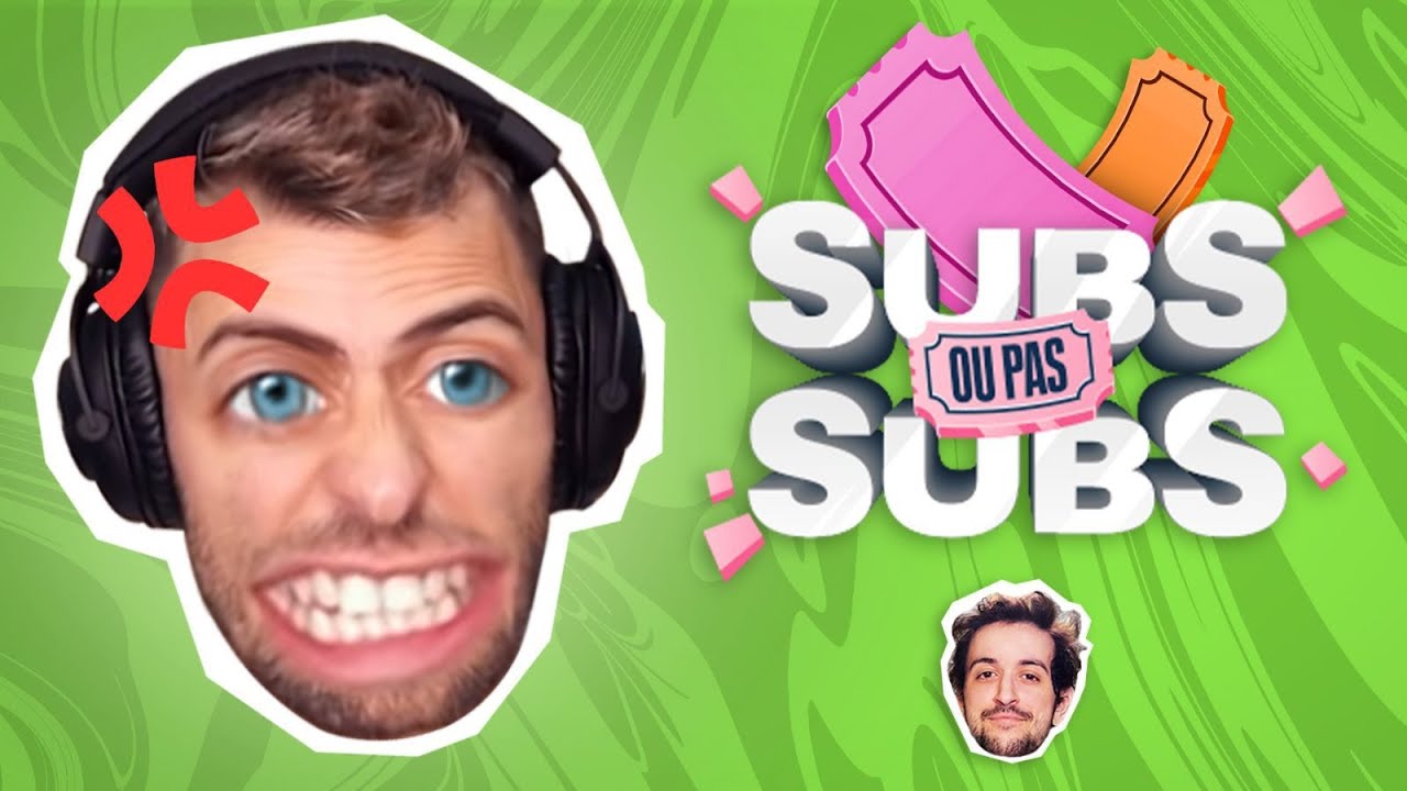 Subs ou pas Subs (ft. @AREtoilesMC) - Rediffusion Squeezie du 21/09