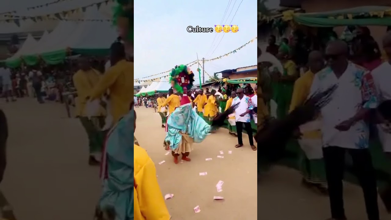 Olekun masquerade presentation
