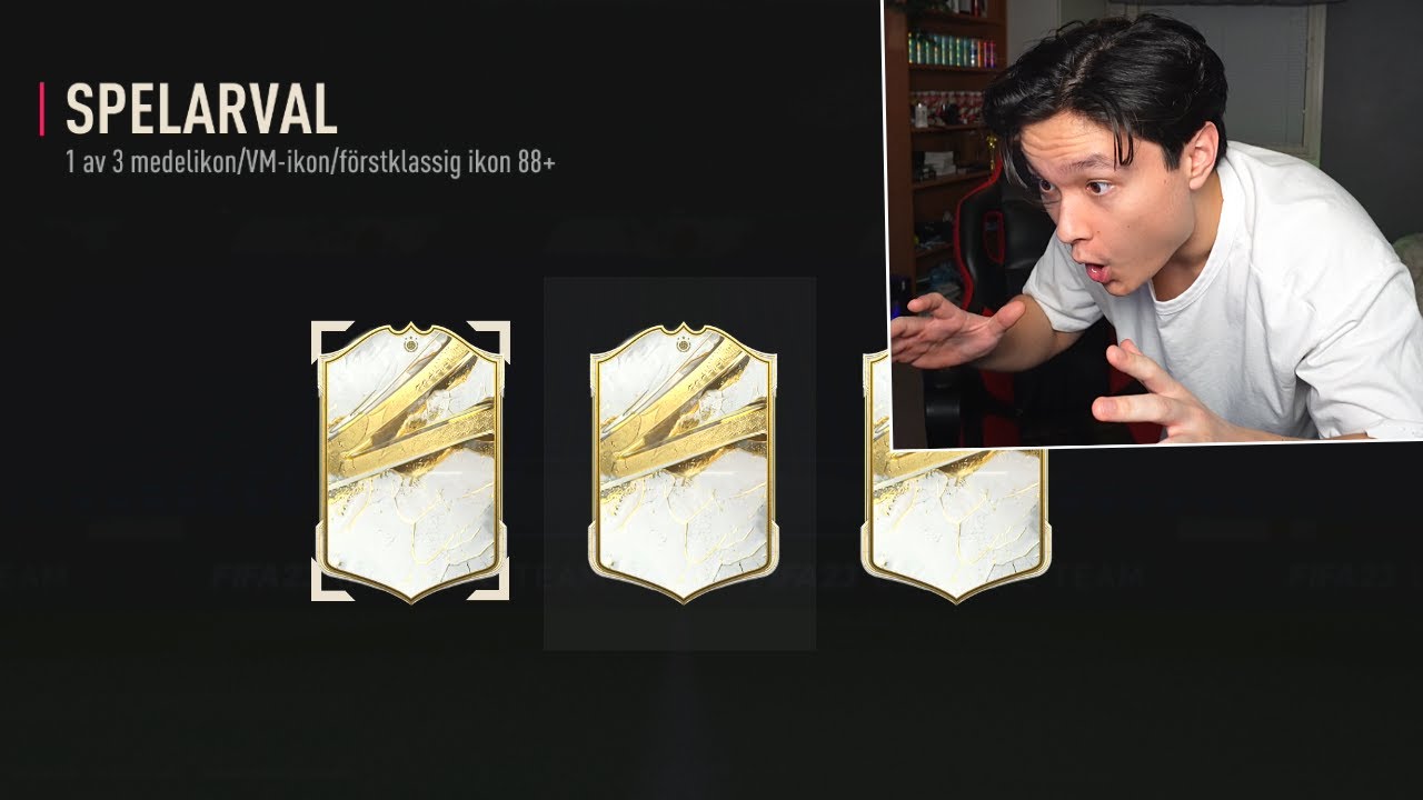 Jag öppnade mitt 88+ Icon spelarval i FIFA 23 men...