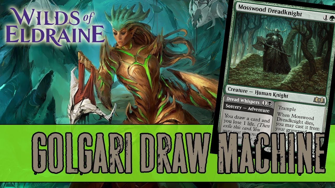 Новые АГГРО Голгари на доборе! Golgari Aggro Draw Wilds of Eldraine Standard Deck Guide!