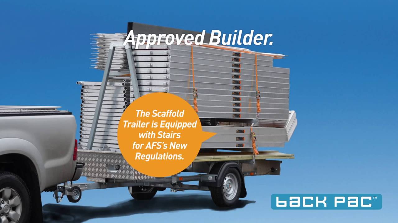 Complete Scaffold Trailer