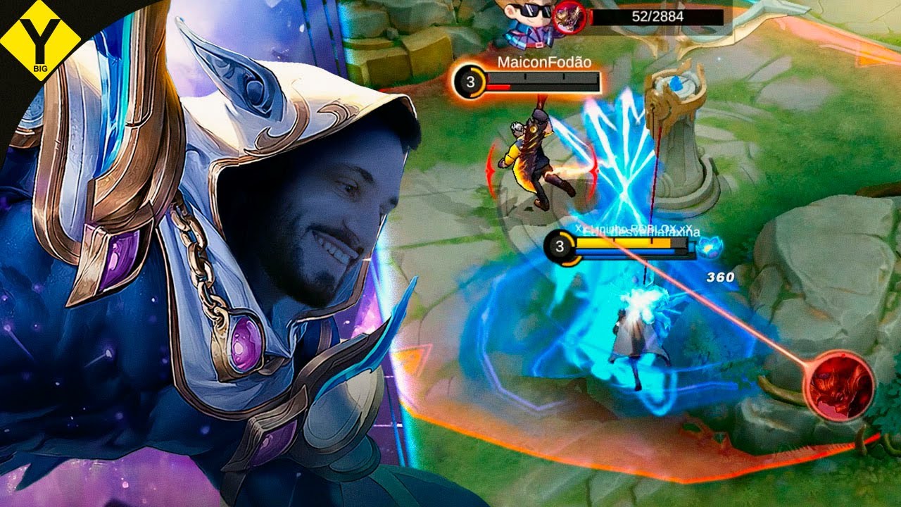 HANZO ROUBOU MEU BUFF E EU FOQUEI ELE