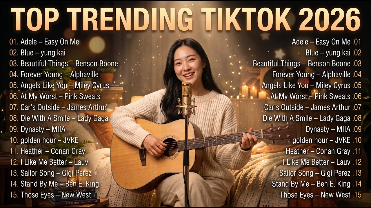 Best Chill Pop Covers 2026 💕🎵 | Trending TikTok Song 2026 | Bruno Mars, Lady Gaga, Gigi Perez