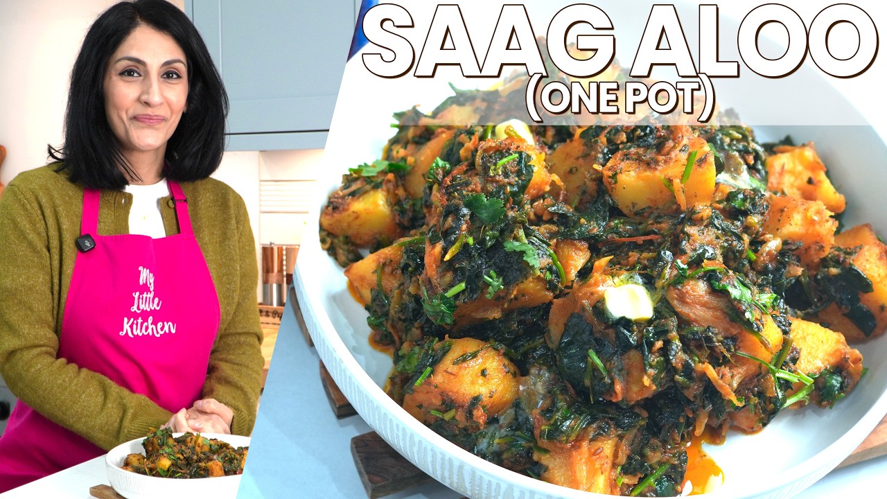 How to Make the BEST Saag Aloo Recipe | Spinach & Potato Curry!