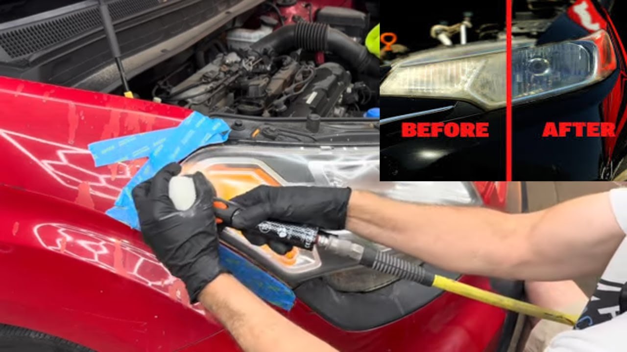 This Headlight Restoration Method Is The Clear Winner!