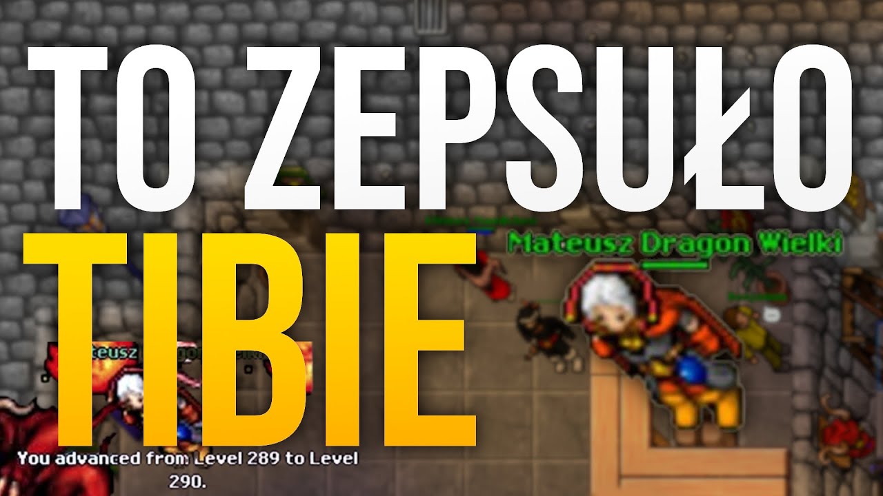Co naprawdę ZEPSUŁO Tibię ❌❌❌