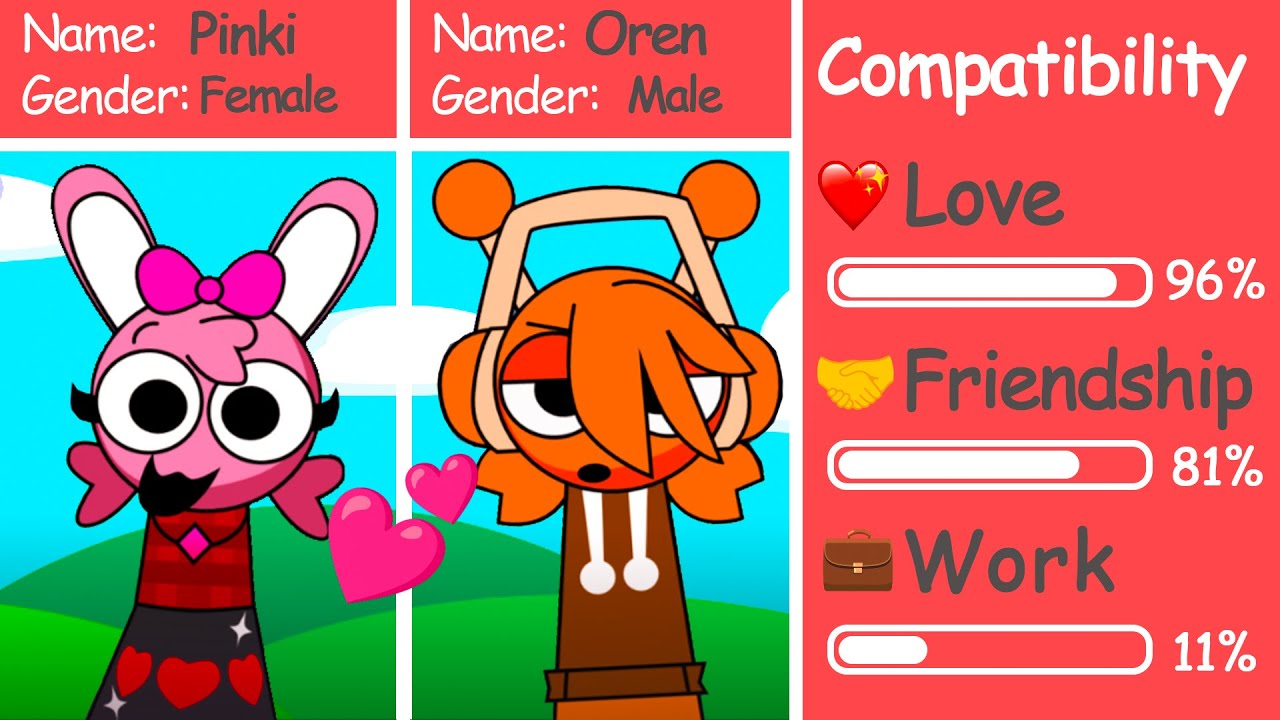 Sprunki in Joudy’s Style - RELATIONSHIPS |NEW UPDATE (GALLERY) CHARACTERS DESCRIPTION
