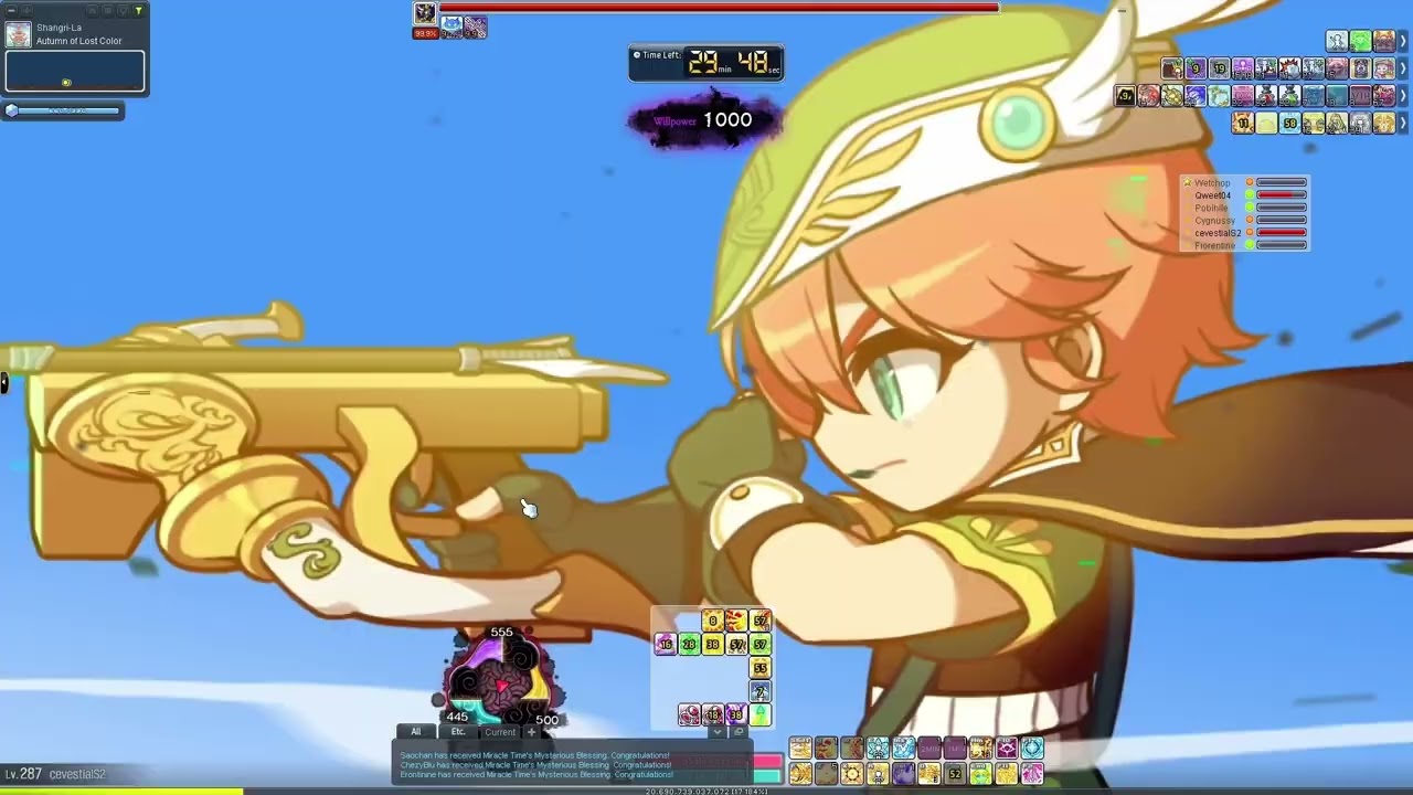 [Maplestory] Marksman bossing
