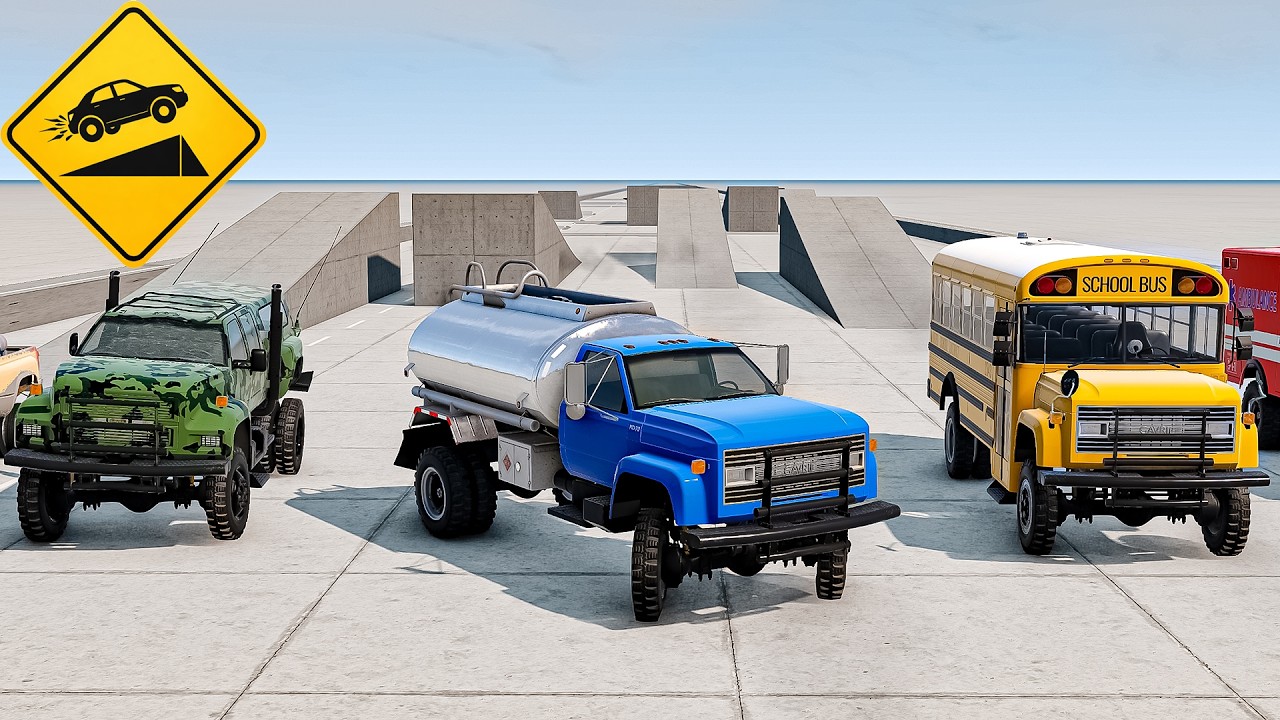 Bumpy Road Challenge⏺️BeamNG.drive