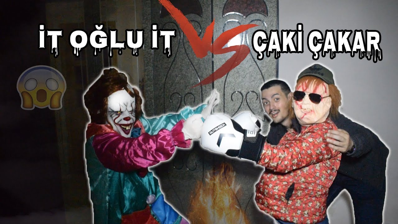 PALYAÇO IT OĞLU İTİN EVİNE GİTTİM !! (Çakiyle Dövüştüler)