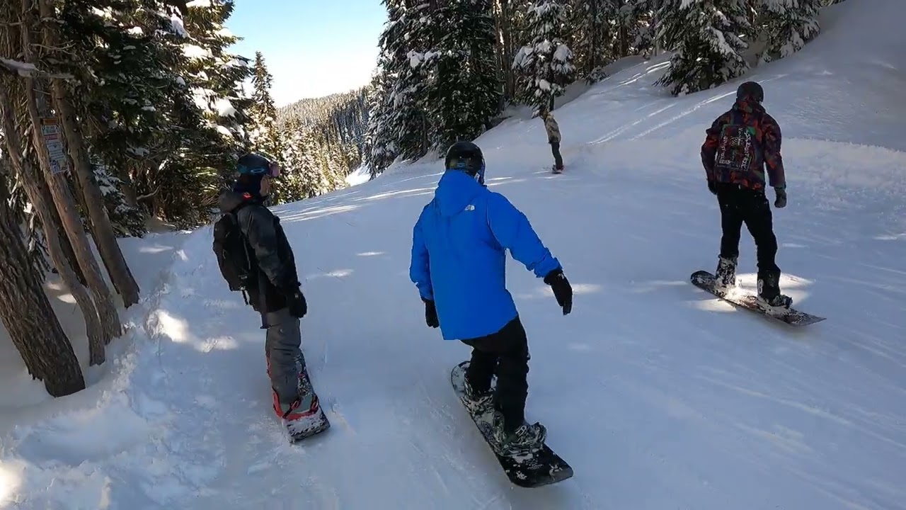 Jen, Mike, and Todd still on Peak to Creek at Whistler