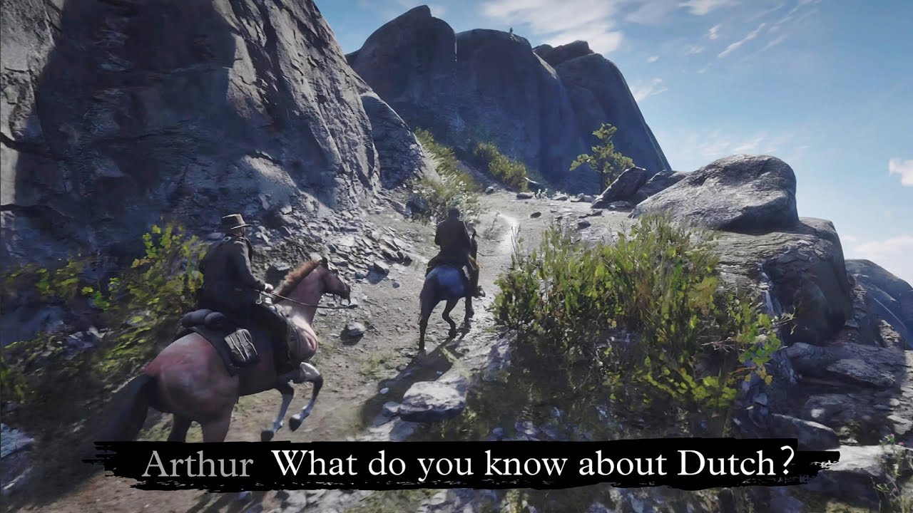 Arthur talks about Dutch with Rains Fall | Rdr2