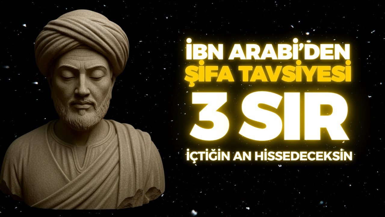 BİR BARDAK SUYA OKU VE İÇ! KİMSENİN SÖYLEMEDİĞİ BU ÇOK ETKİLİ SIRRI ÖĞREN | İBN'ÜL ARABİ