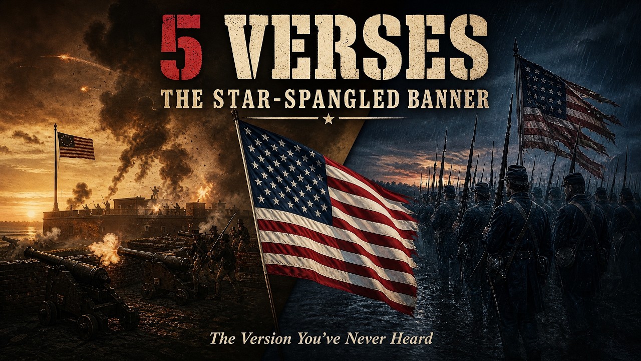 The Star-Spangled Banner &mdash; All 5 Verses (The Ones America Forgot) | U.S. National Anthem