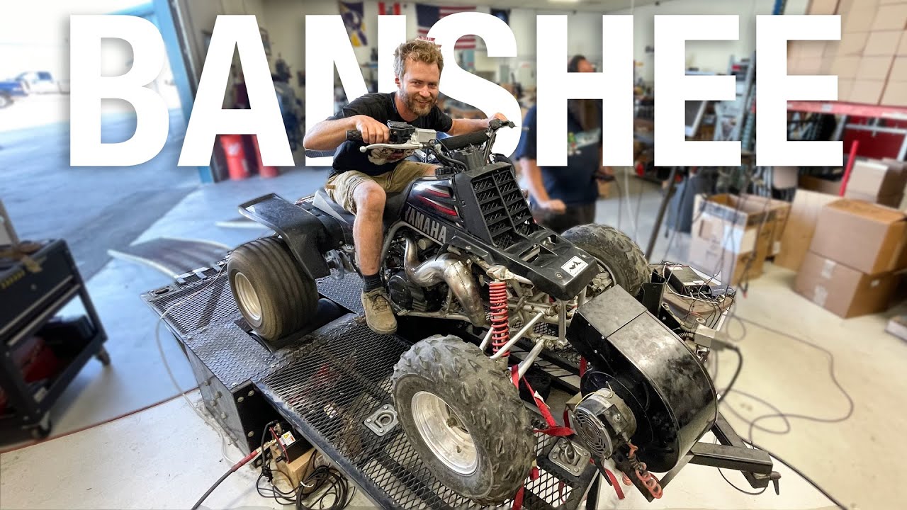 $500 Banshee Hits The Dyno! Yamaha Banshee 350