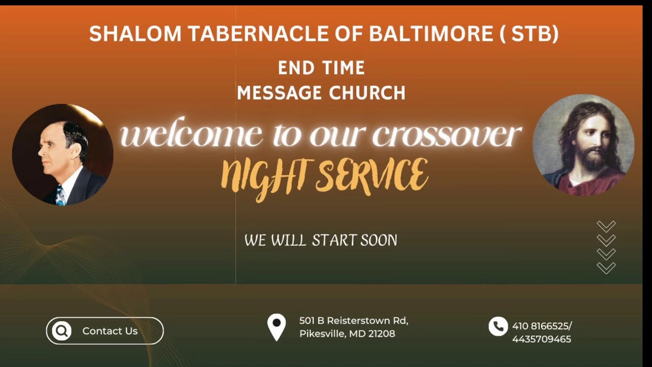 (STB) SHALOM TABERNACLE / CROSSOVER NIGHT SERVICE 2025/2026/ December 31st-January 1st
