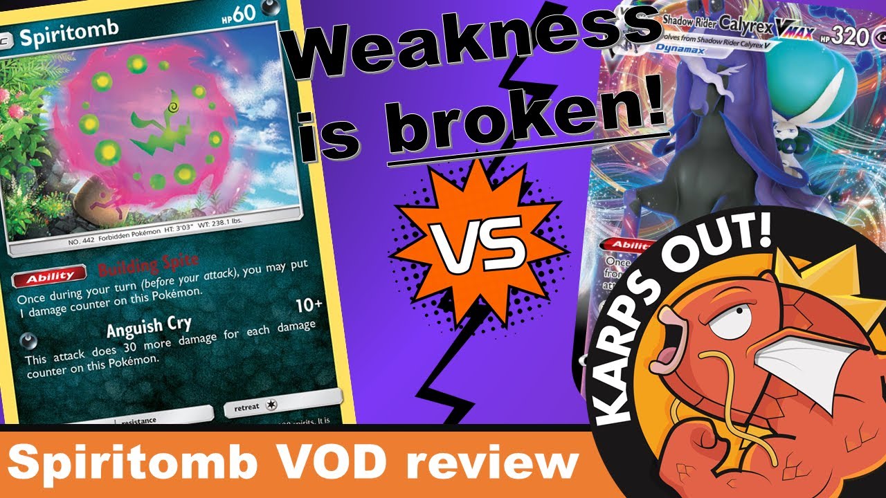 The answer to Shadow Rider!? Spiritomb vs. Shadow Rider VMAX gameplay guide | Pok&eacute;mon TCG