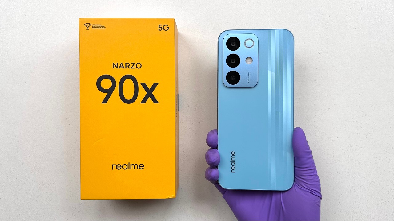 Realme Narzo 90x Unboxing - ASMR