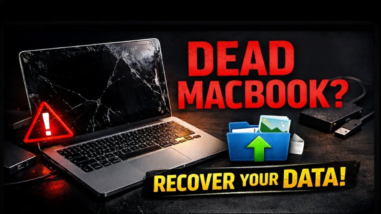 Как восстановить данные с неработающего или сломанного MacBook (Air и Pro)