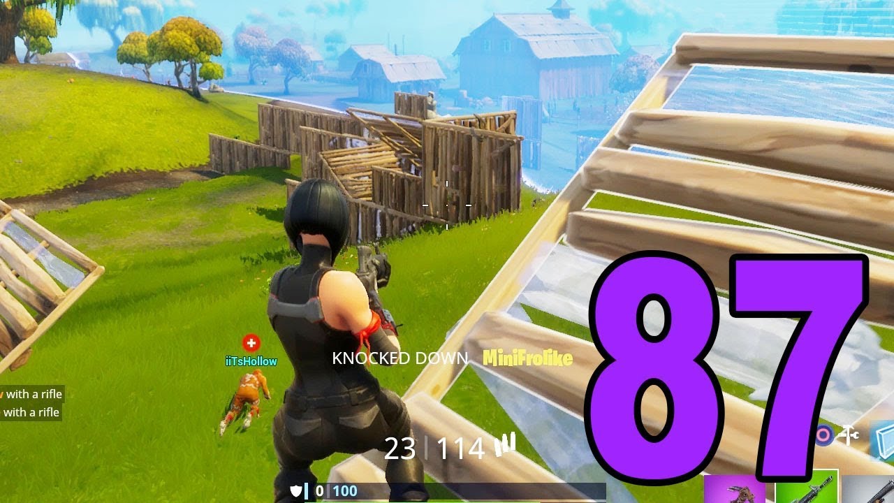 SAVE HOLLOW!! - Fortnite: Battle Royale (Part 87)