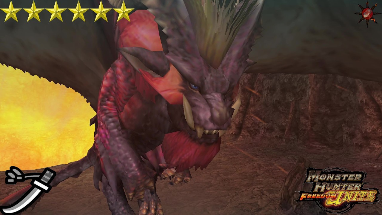 [MHFU] Teostra with LS, Village 6* Emperor of Flame