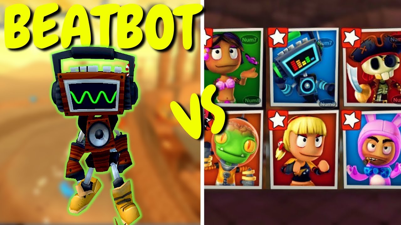 BEATBOT en REY DEL MUSICA contra TODOS los JEFES | Beach Buggy Racing 2 | STIFF LXR