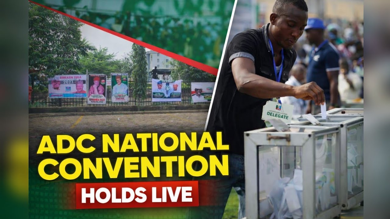 Live: ADC national convention holds in Abuja, as they Defies INEC and Court Order over leadership 