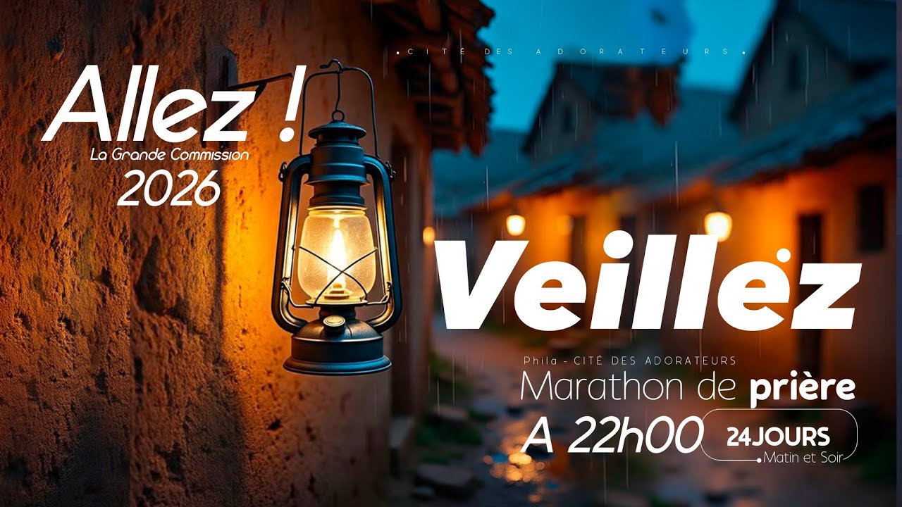 Phila 24 / Marathon de prière/ Veillez et priez - Jour 11 Partie 3