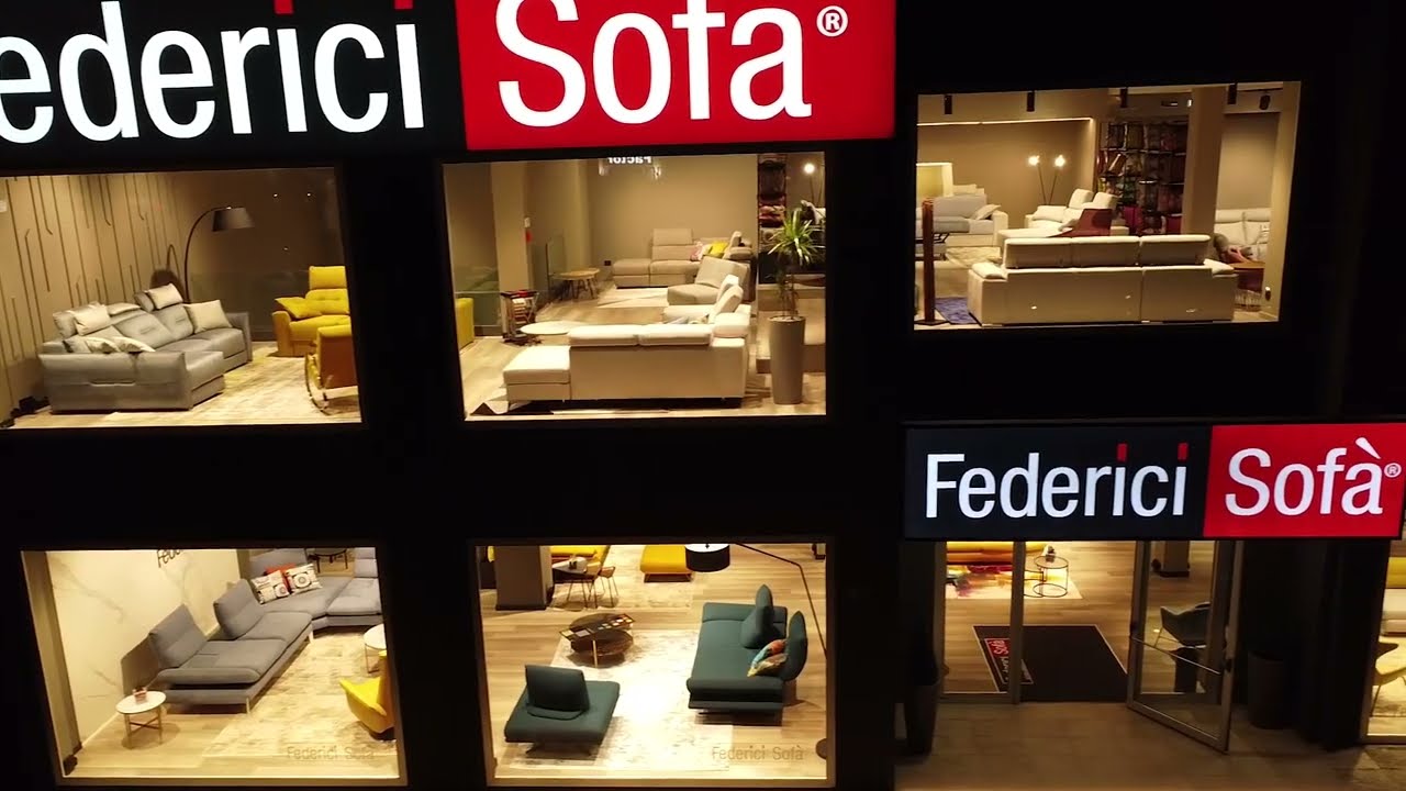 Nuovo Store Federici Sofà a Rimini, dove troverete tantissimi divani e poltrone in promozione.