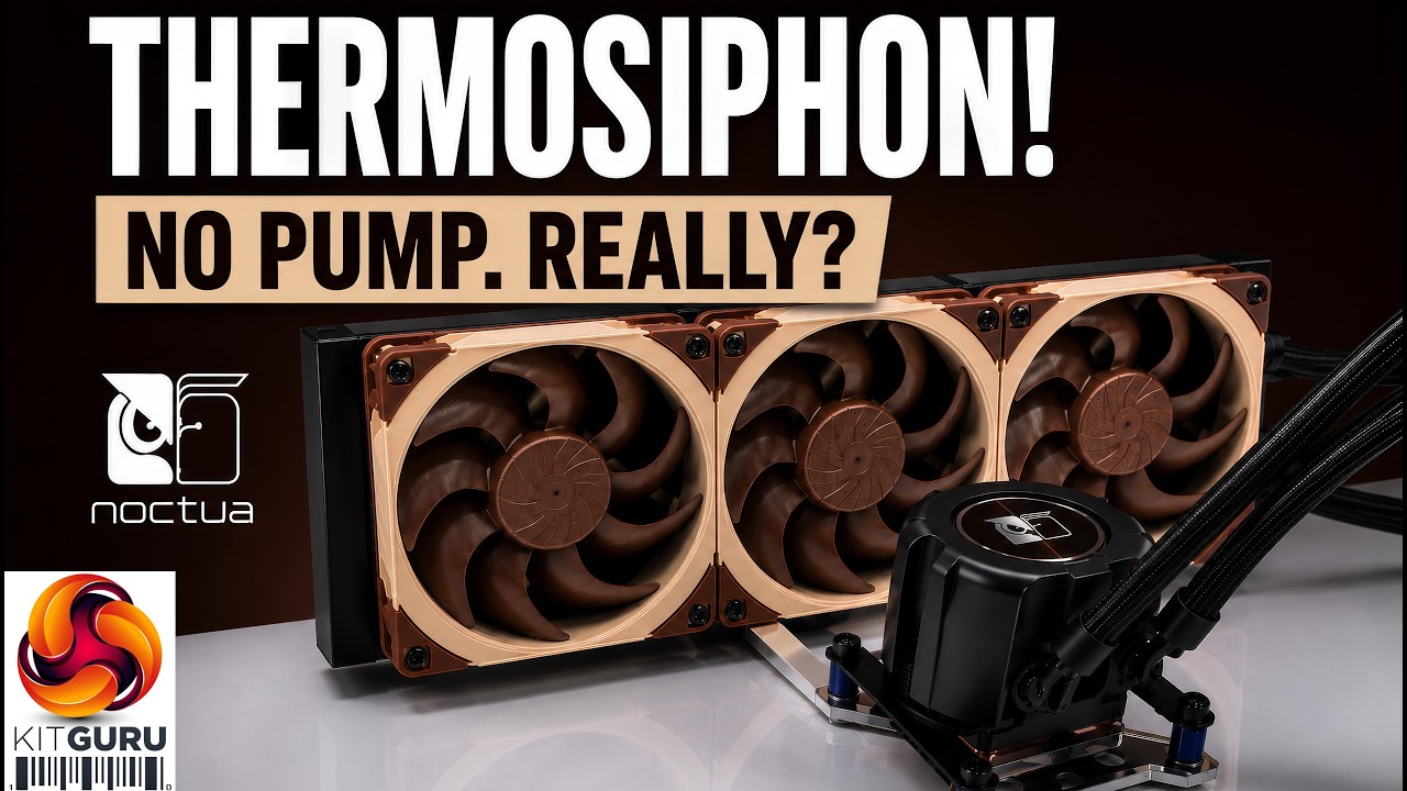 Без помпы &mdash; не проблема? Noctua показывает будущее охлаждения | Computex 2026