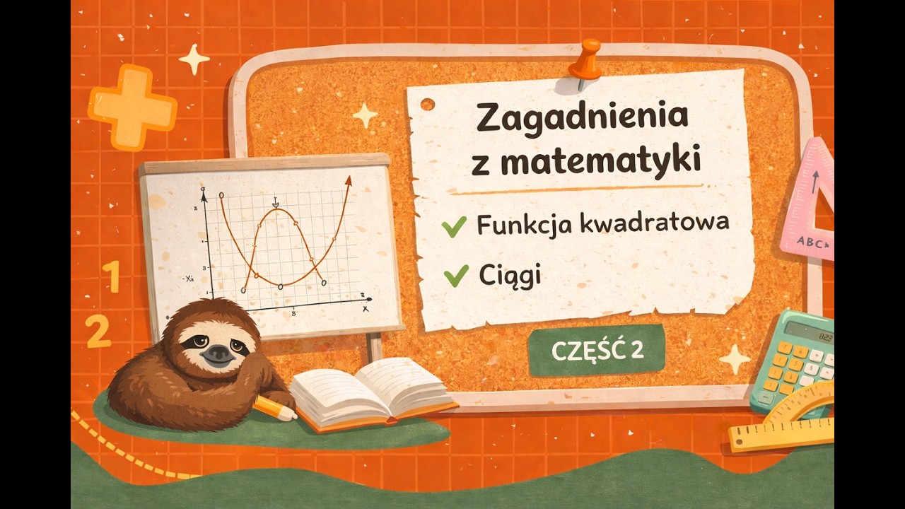 Zadania maturalne Funkcja kwadratowa, ciągi cz.2