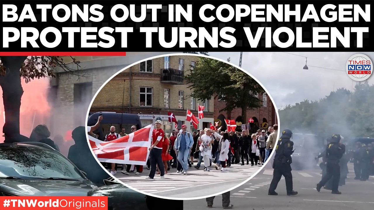 Copenhagen Police Clash With Anti-Racism Protesters at &lsquo;Remigration&rsquo; March  | Times Now World