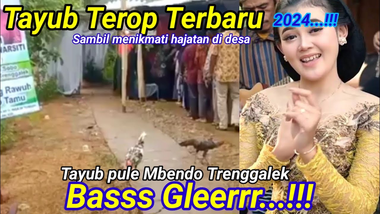 Tayub Pule Trenggalek Asli tayub Terop,Bass Gler.!! Sambil Menikmati Hajatan Di Desa