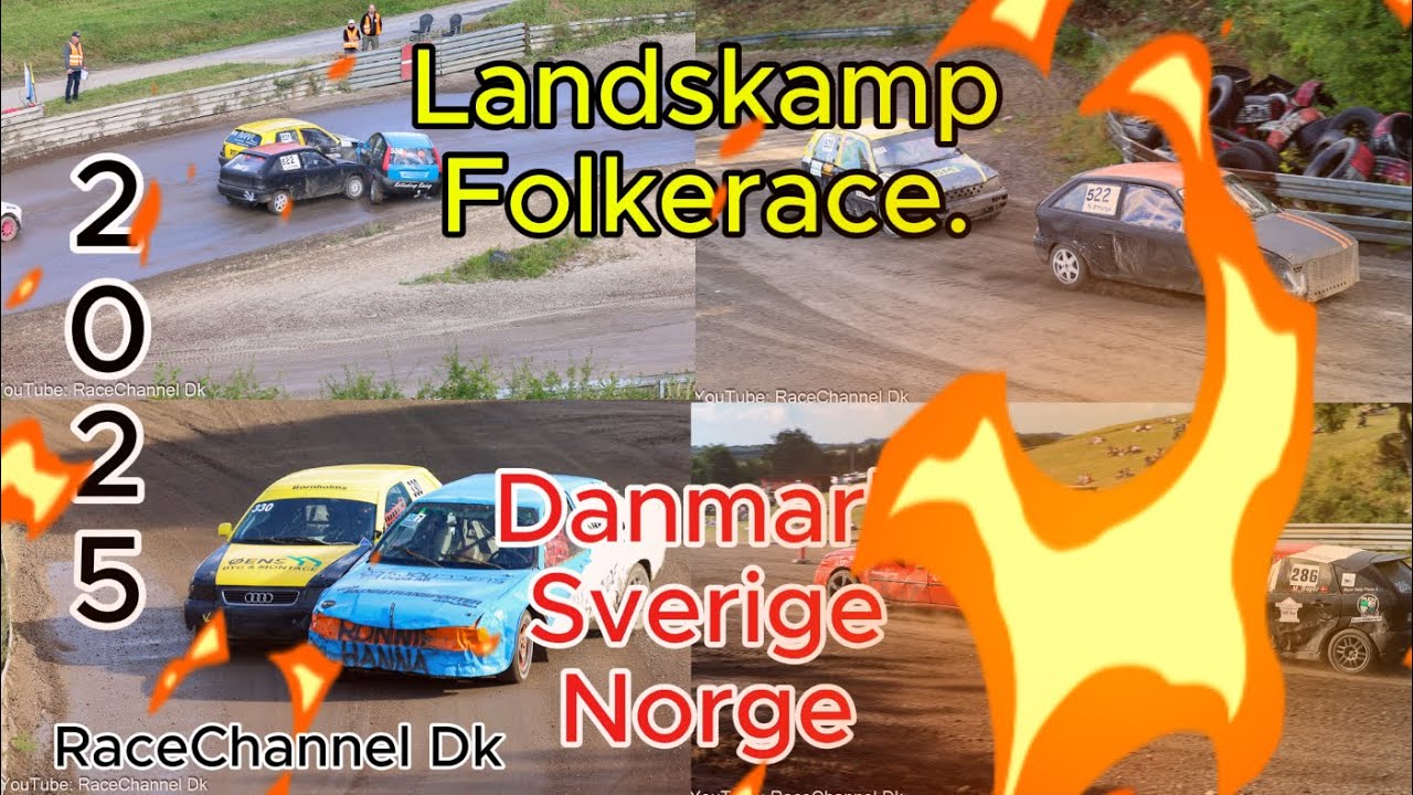 Folkerace. Nisseringen. Landskamp.