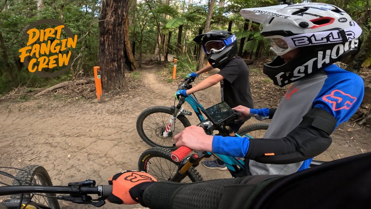 Bridge link / Hop Scotch trail - Junior DFC at Warburton MTB