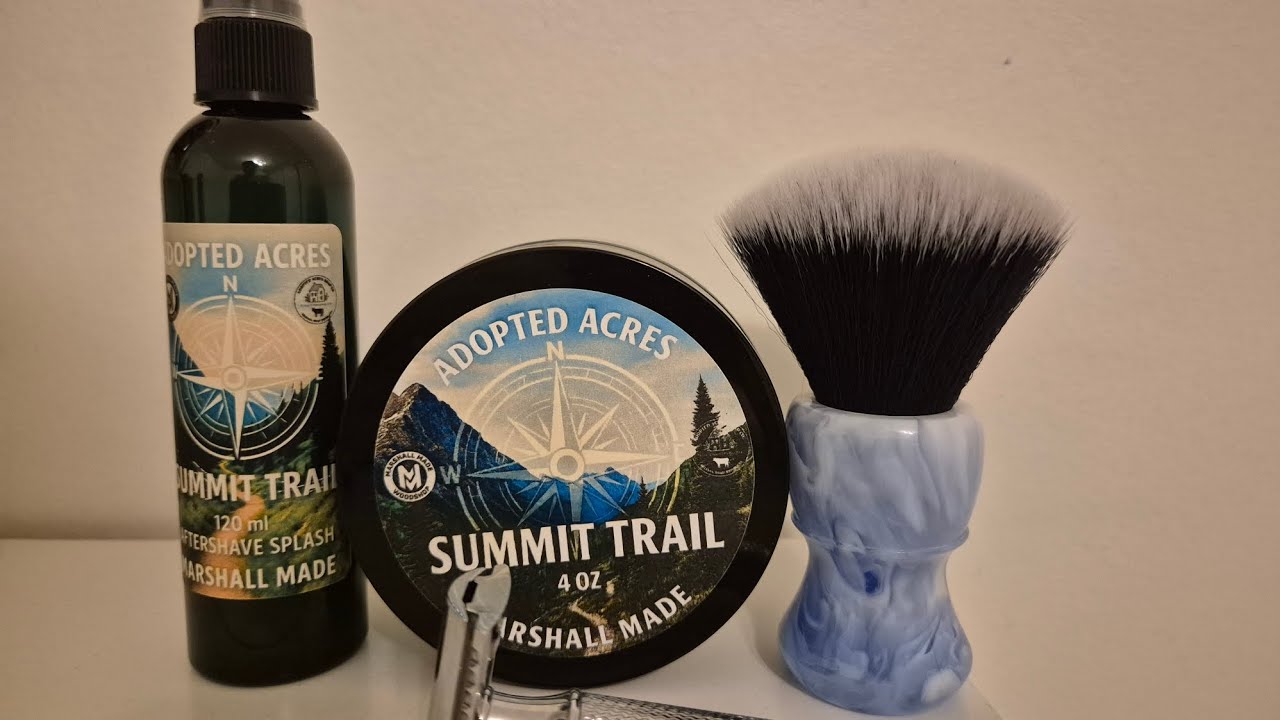 Wetshaving: Adopted Acres - Summit trail base review