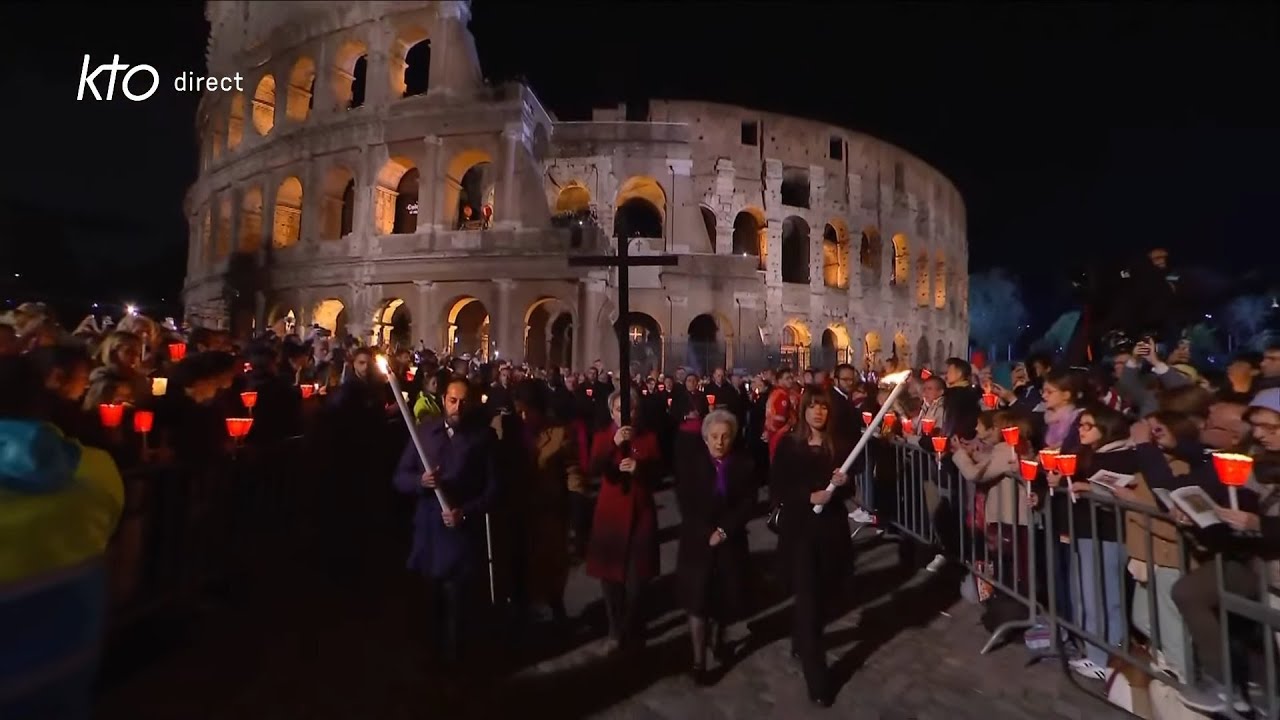 Chemin de Croix au Colisée à Rome || Semaine sainte 2025