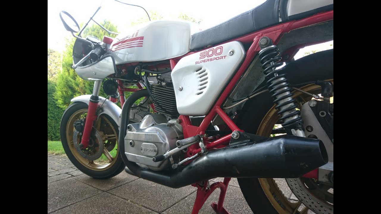 Ducati 900ss Königswelle Rennauspuff