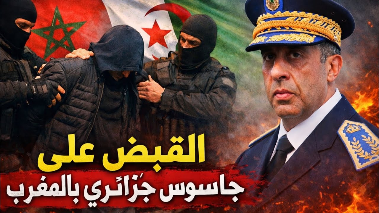 عاجل: المخابرات المغربية تلقي القبض على جاسوس مغربي يعمل لذى الأجندات الجزائرية