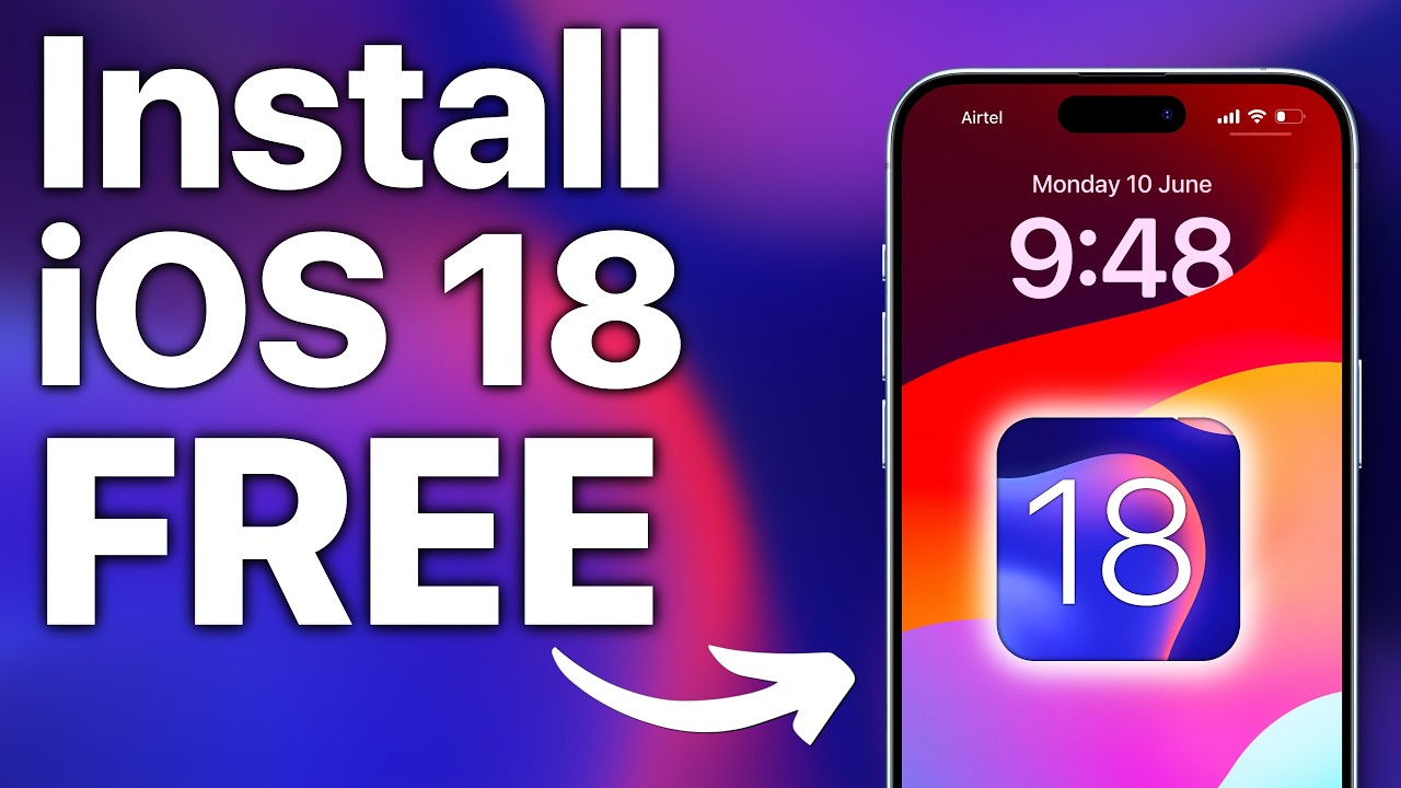 Как загрузить и установить iOS 18 Beta БЕСПЛАТНО на iPhone/iPad? (Учетная запись разработчика не ...