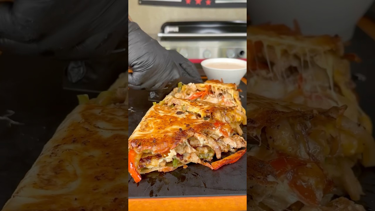 The Ultimate Chicken Quesadillas