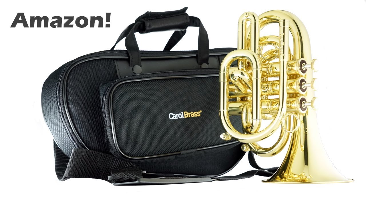 CarolBrass Pocket trumpet CPT-3000-YLS-Bb-L demo video