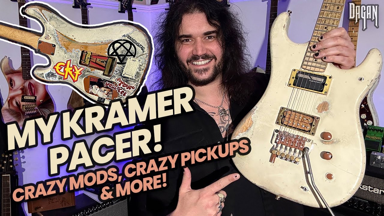 My Kramer Pacer - All The Crazy Mods & Specs! - Dagan's Guitar Stories Episode #1
