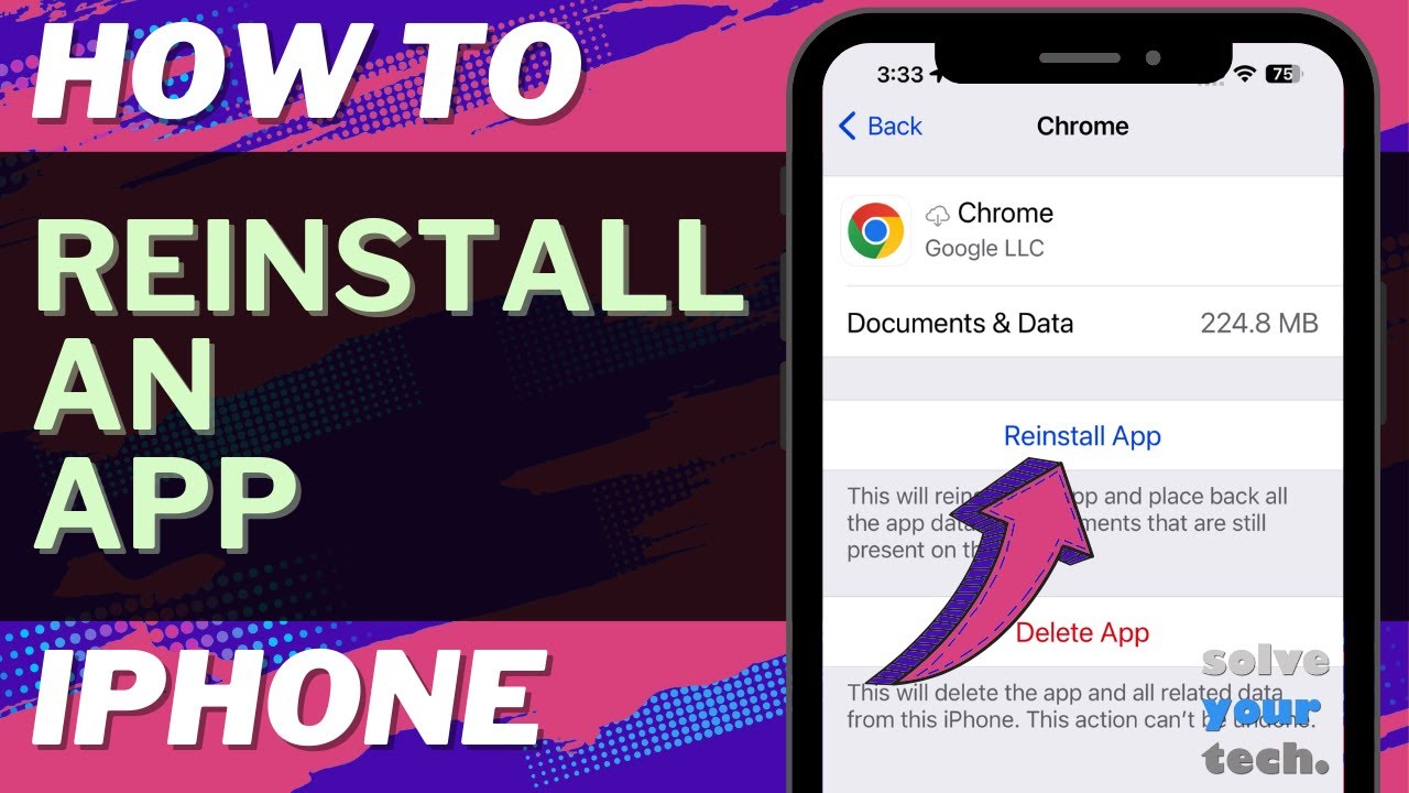 iOS 17: How to Reinstall an App on iPhone