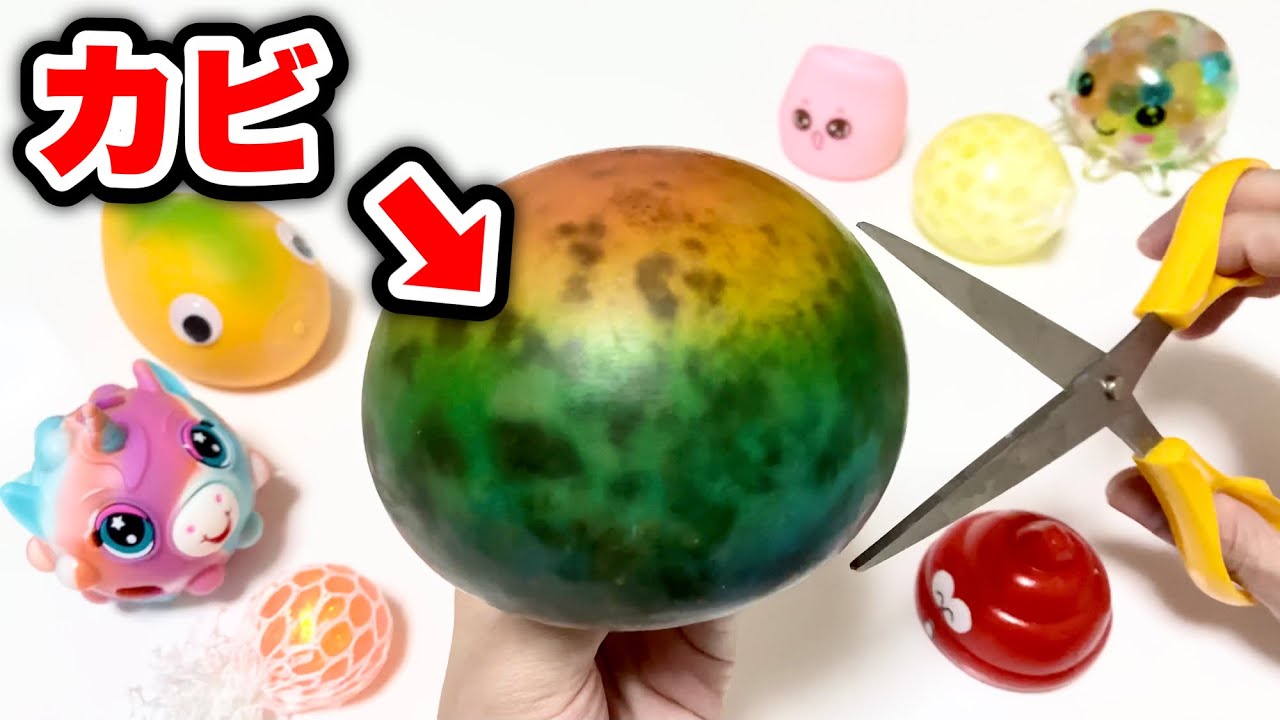 カビだらけのスクイーズ切って爆発させたら最悪な事になりました。【レンボ】