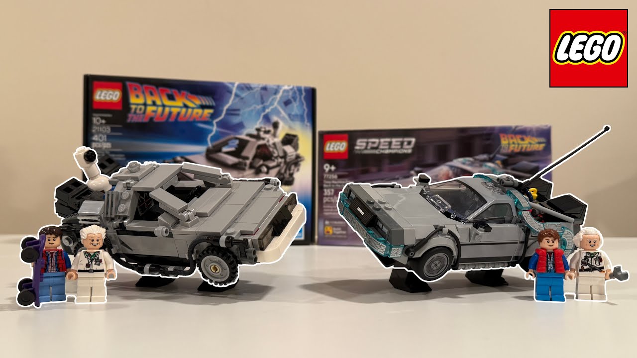 Идеальный набор LEGO? | Обзор и сравнение LEGO Delorean!